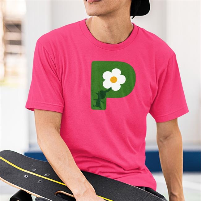White Nintendo Store Pikmin Logo Shirt