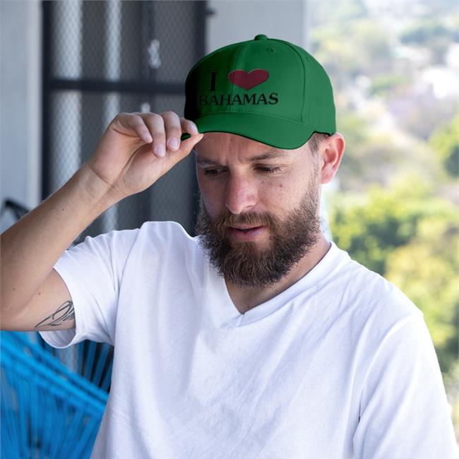 I Love Bahamas Hat
