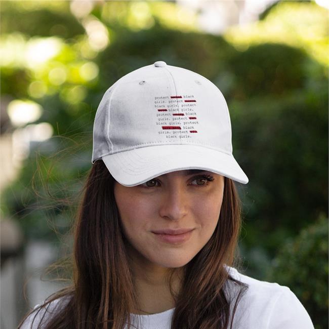 Protect Weird Black Girls Protect Trans Black Girls Protect All Black Girls Embroidered Hat
