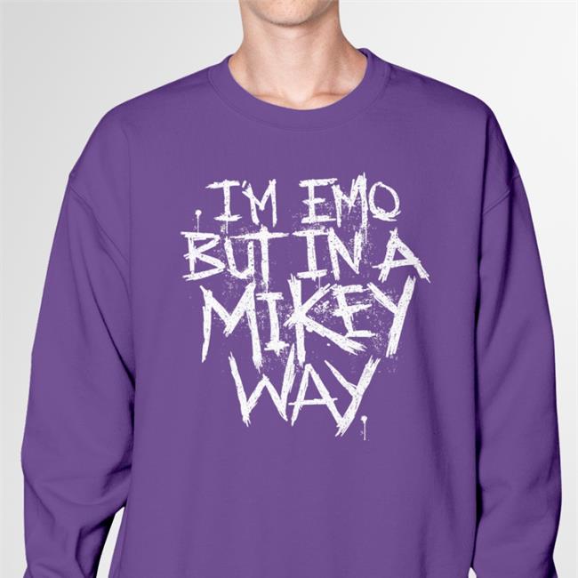 I'm Emo But In A Mikey Way T Shirt Black