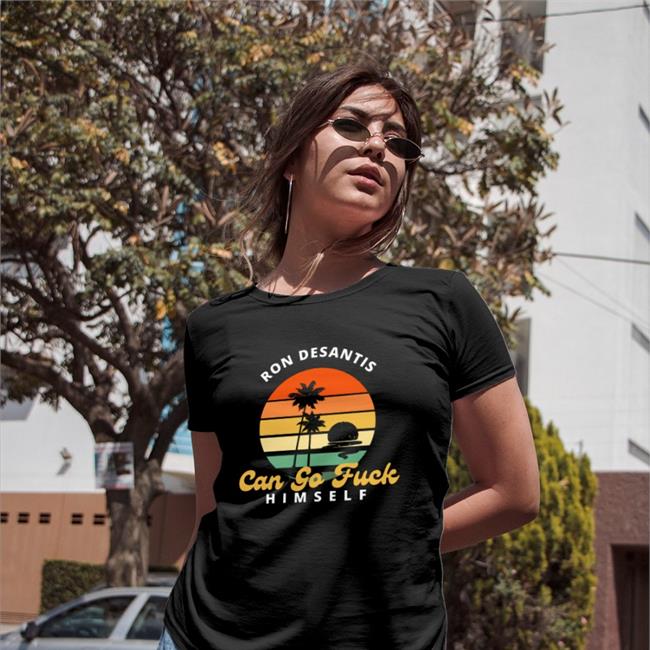 Thetonymichaels Ron Desantis Can Go Fuck Himself Shirt