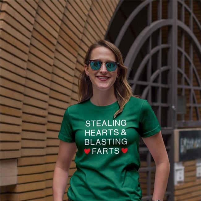 Stealing Hearts And Blasting Farts Long Sleeve Tee Shirt