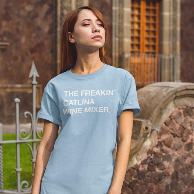 The Freakin' Catalina Wine Mixer Shirt Royal The Freakin' Catalina Wine Mixer Tee Shirts Royal