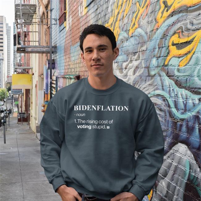 David J Harris Jr Bidenflation The Rising Cost Of Voting Stupid Hoodie