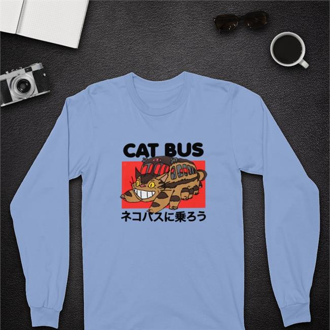Ranboo Fanart Studio Ghibli Store My Neighbor Totoro Cat Bus Shirt