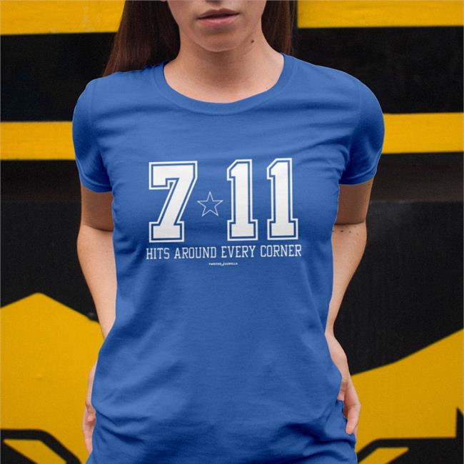 Twisted Gorilla Merch 7-11 Hits Around Every Corner Shirt