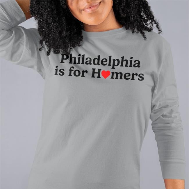 Cindy Webster Philadelphia Is For Homers Sweatshirt