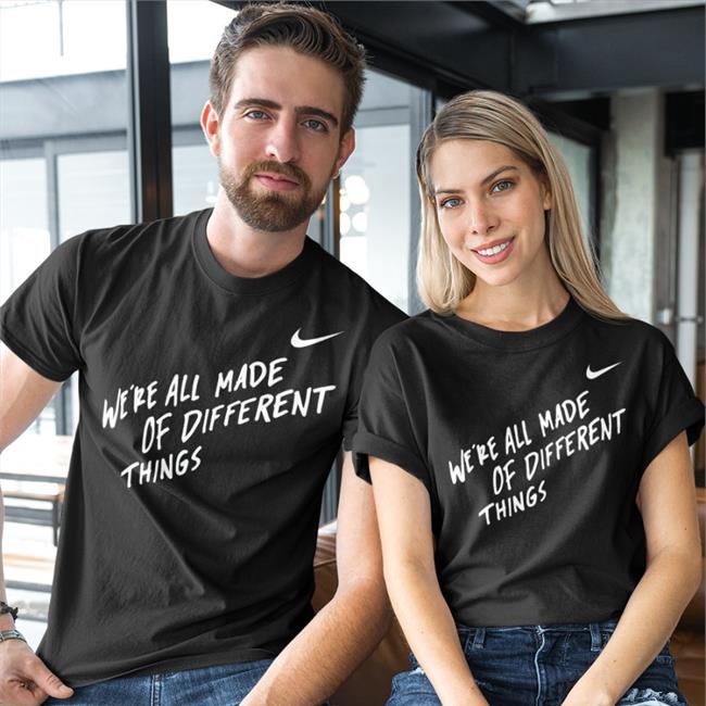 Royal We're All Made Of Different Things Hoodie Ruffles
