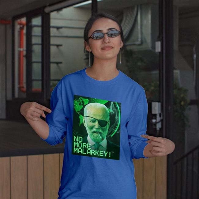 No More Malarkey Dark Brandon Tee Shirt