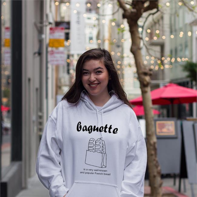 Goodshirts Baguette Is A Very Well-Known And Popular French Bread Shirt