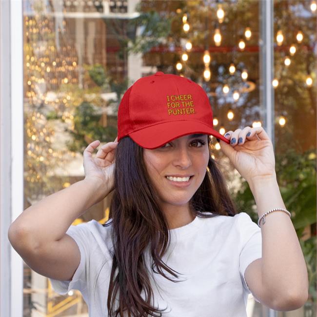 I Cheer For The Punter Twill Cap