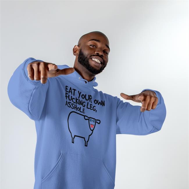 Madeofhummus Eat Your Own Fucking Leg Asshole Tee White
