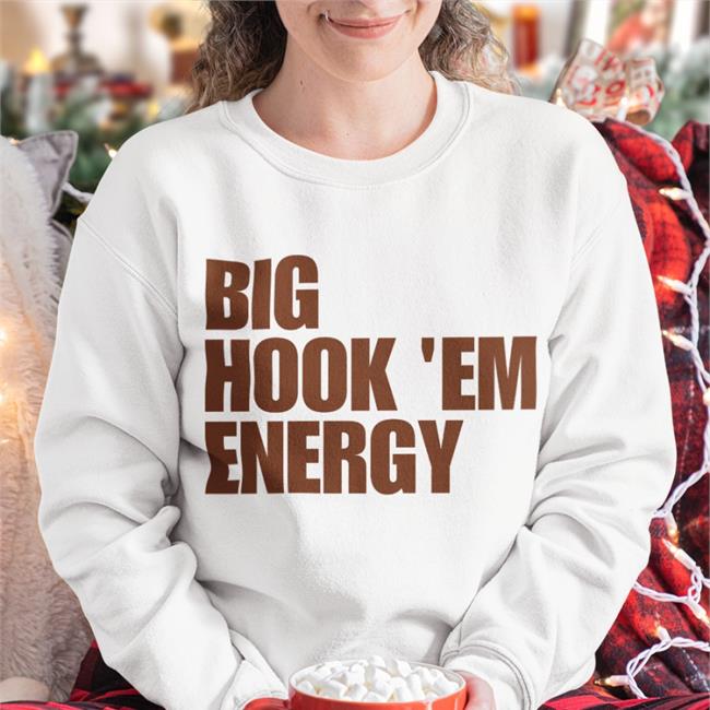 Dr. April Finkley Big Hook 'Em Energy Shirt White