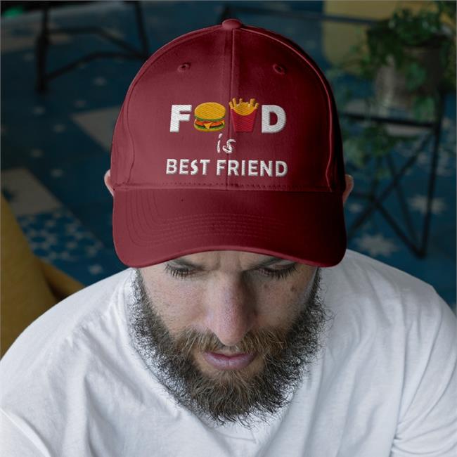 Reaifionaapple Hamburger French Fries Food Is Best Friend Hat