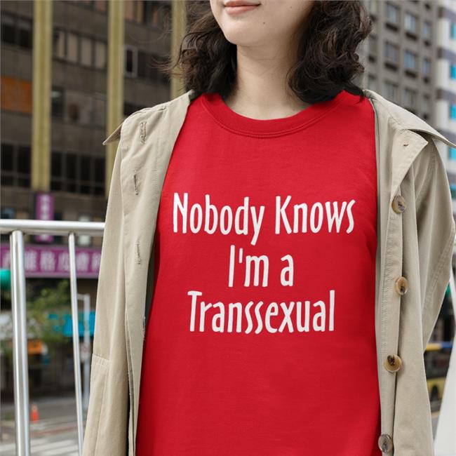 Hunter Schafer Gallery Nobody Knows I'm A Transsexual Shirt Schaferfiles