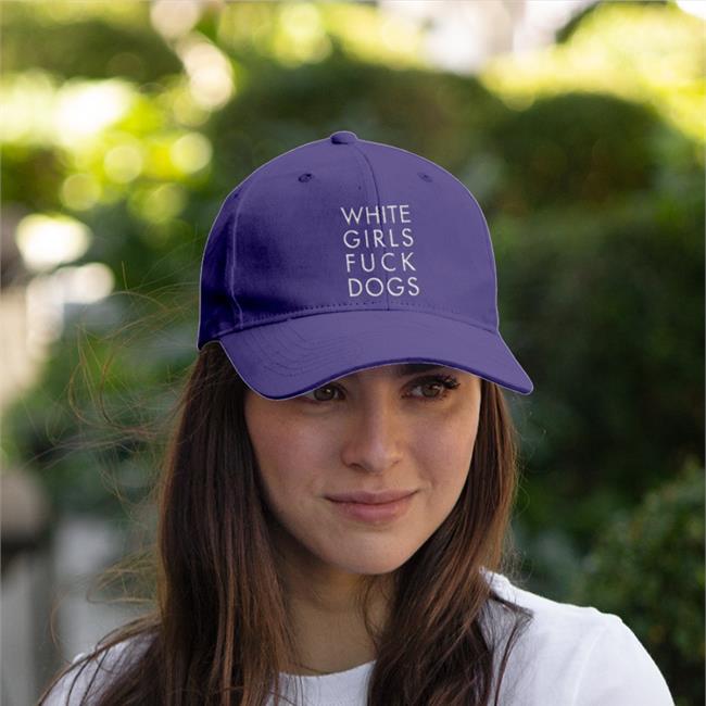 Rusty Cage Store White Girls Fuck Dogs Hat