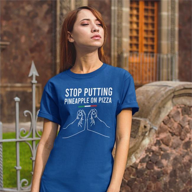 Williams Racing Stop Putting Pineapple On Pizza Tee