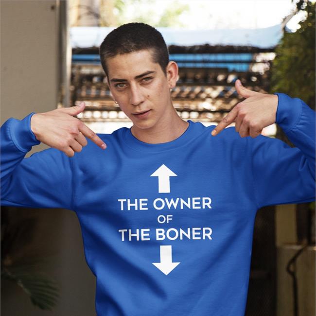 Shirtsthtgohard The Owner Of The Boner T Shirt Black