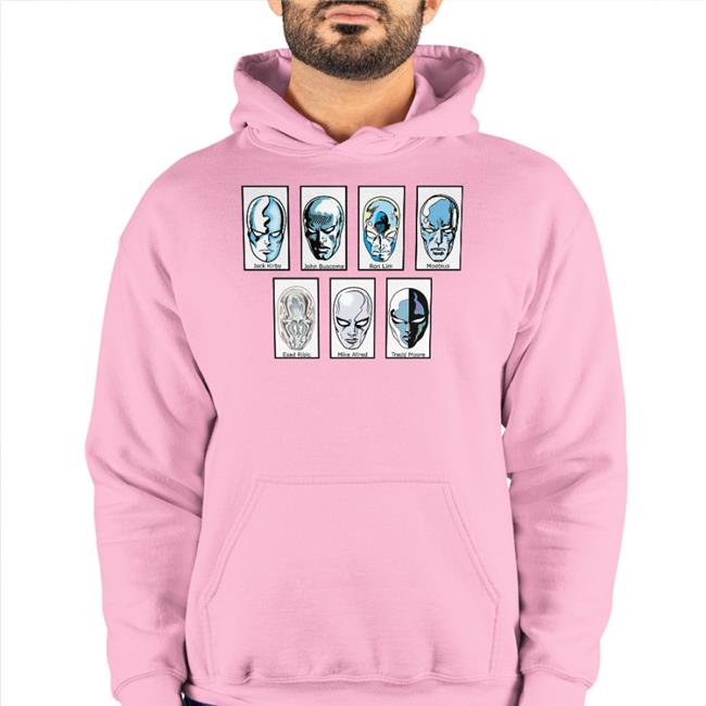 Superhero Silver Surfer Homage Funny T Shirt