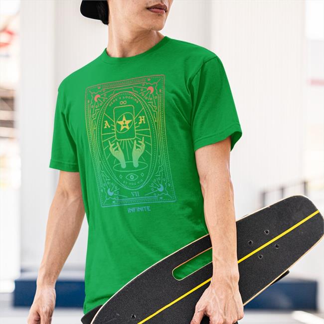 Rooster Teeth Merch Achievement Hunter Infinite Tarot Wild Card Shirt
