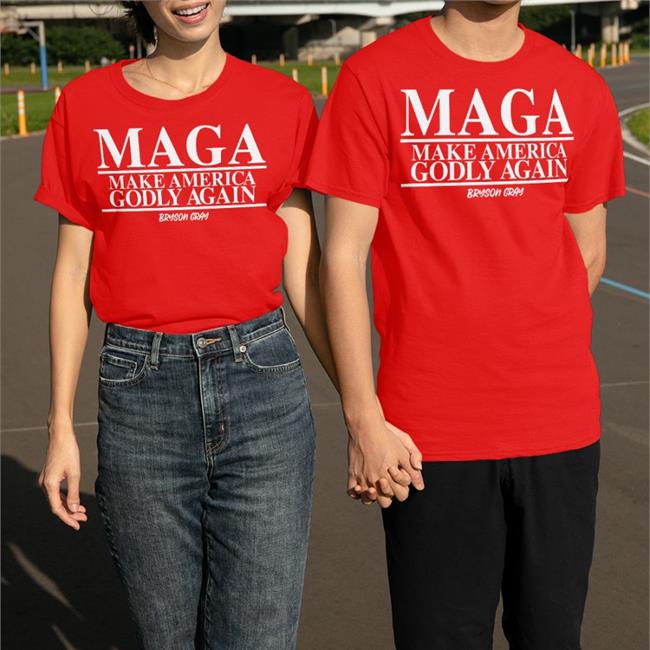 Maga Make America Godly Again Hooded Sweatshirt