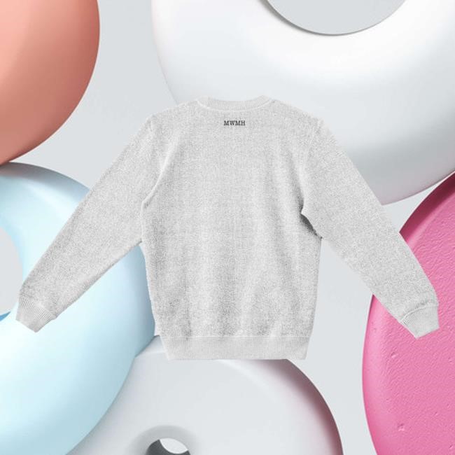 Murder With My Husband Merch Mwmh Ghosty Grey Sweaters