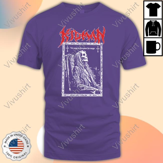 We Come To This Place For Magic Death Metal Long Sleeve T Shirt