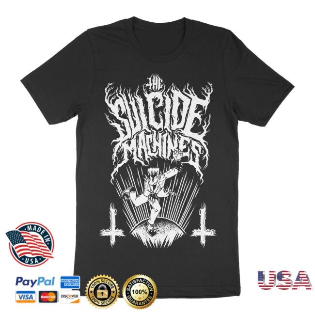 The Suicide Machines Merch Shop God Is Dead X Ska Is Not Tee Shirt