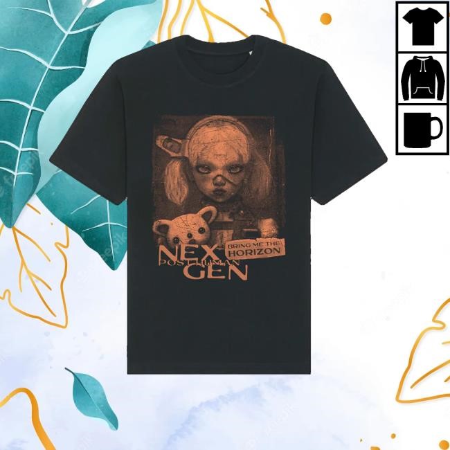 Bmthofficial Merch Store Shop Post Human Nex Gen Black Tee Shirt