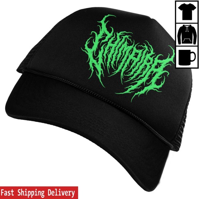 Official Chimaira Merch Death Metal Hats Black
