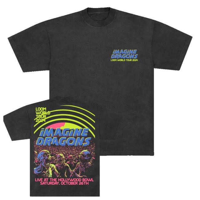 Imagine Dragons Music Hollywood Bowl Zombie Event Classic Shirt