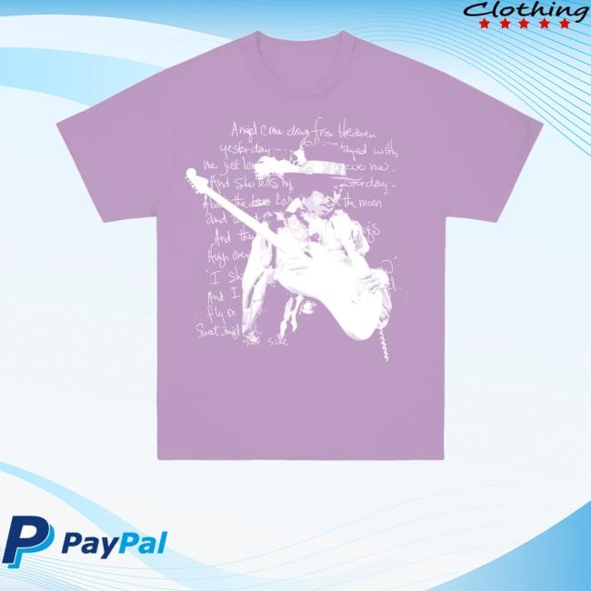 Authentic Hendrix Merch Store Shop Jimi Hendrix Angel T-Shirt, Hoodie, Tank Top, Sweater And Long Sleeve T-Shirt