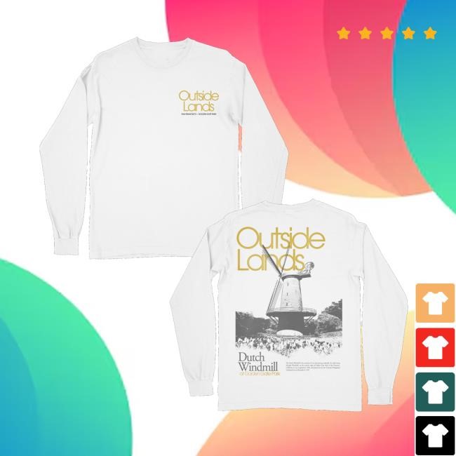Outside Lands Shop Merch Store Windmill New Shirt