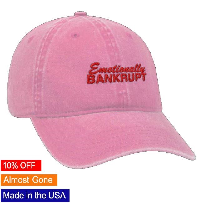 Selena Gomez Merch Emotionally Bankrupt Dad Twill Cap