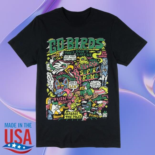 Go Birds Black Tee