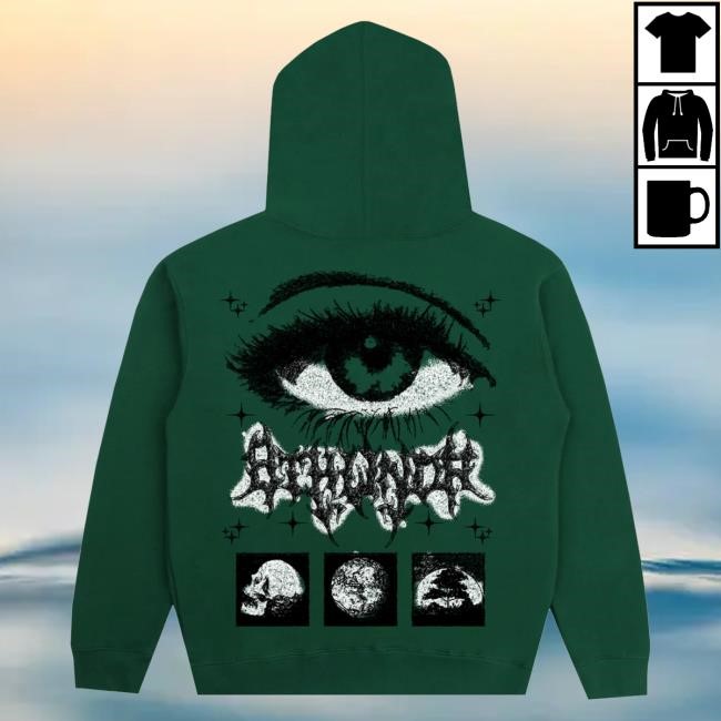 8Thwndr Merch Eye Classic Shirt Dark Green