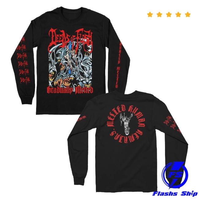 Trending Indiemerchstore Merch Deeds Of Flesh Gradually Melted Tank Top