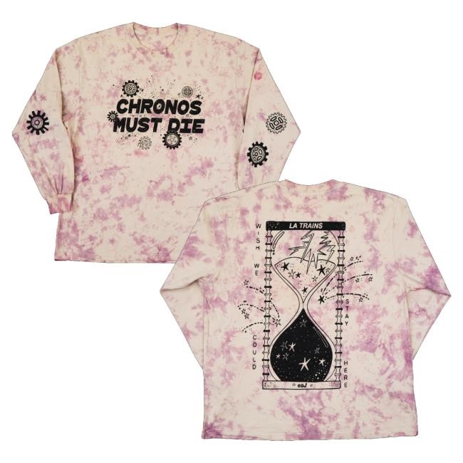 Eaj Park Merch Tie Dye Chronos Hoodie Sweatshirt