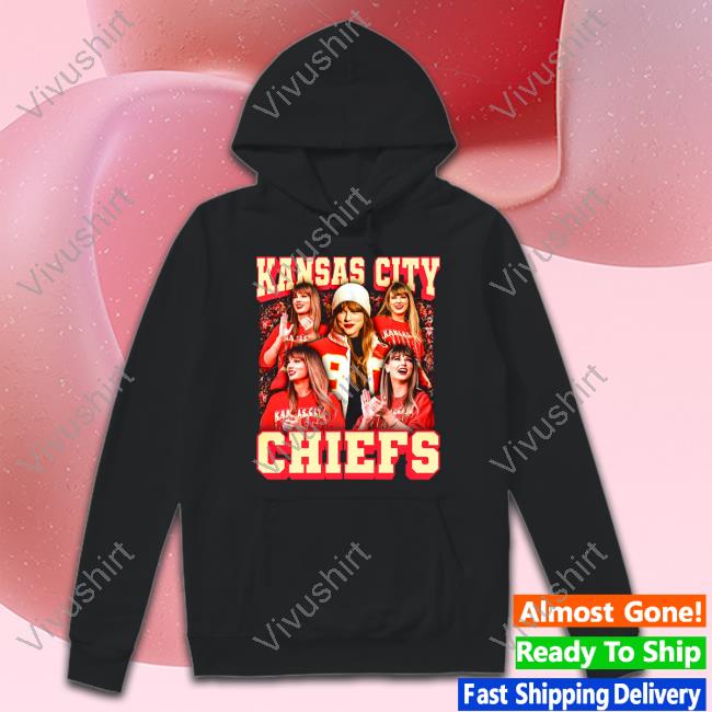 Official Notsafeforwear Merch Taylor Swift Kansas City Chiefs Hoodie