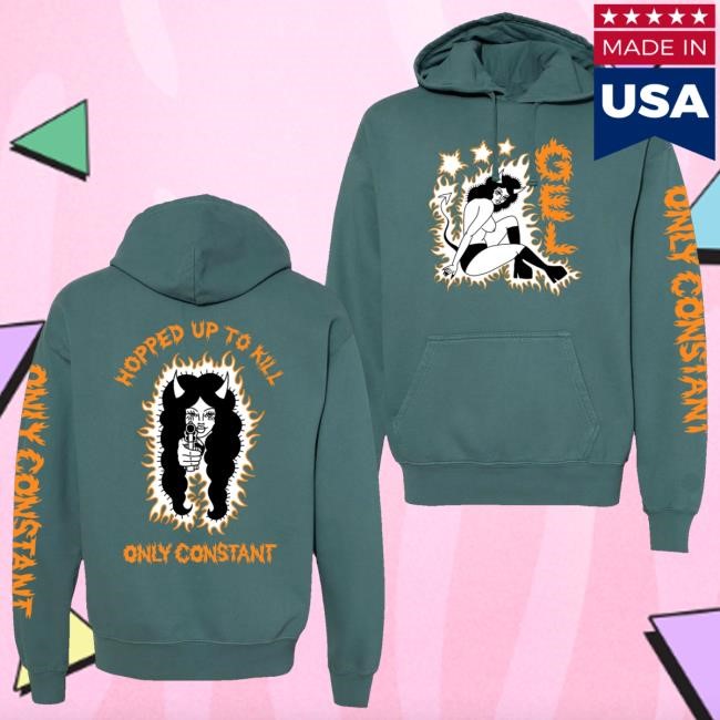 Gelhardcore Merch Store Hopped Up To Kill Hoodie Gelhardcore Merch Store Hopped Up To Kill Hooded Sweatshirt