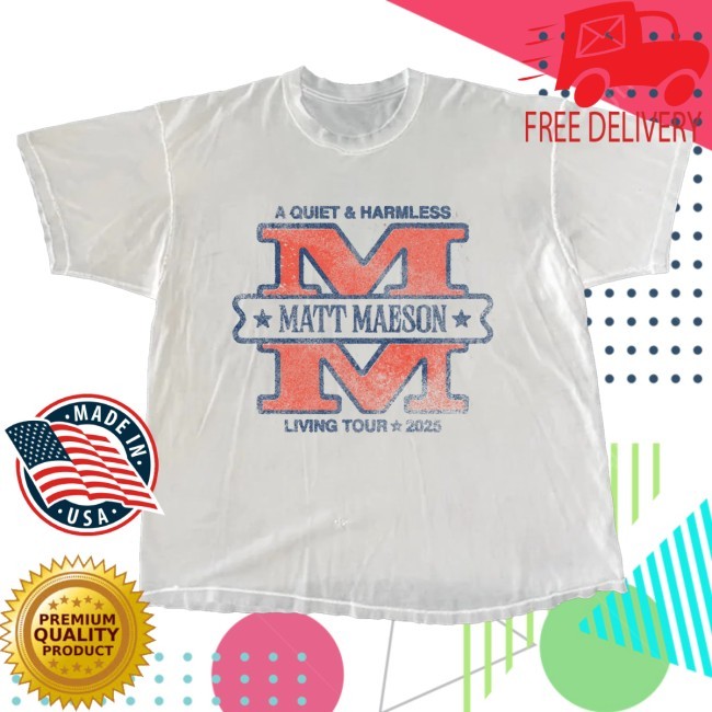 Matt Maeson Merch Collegiate Mm Shirt