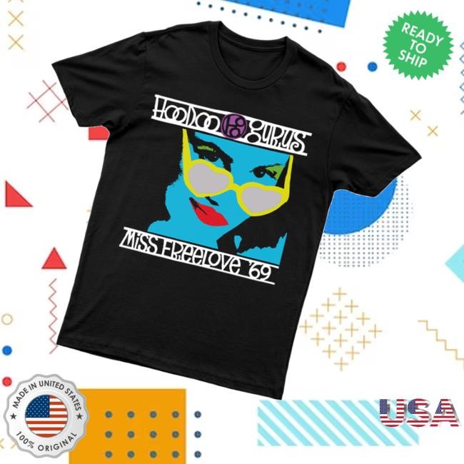 Hoodoogurus Merch Store Shop Miss Freelove Black Hoodie Sweatshirt