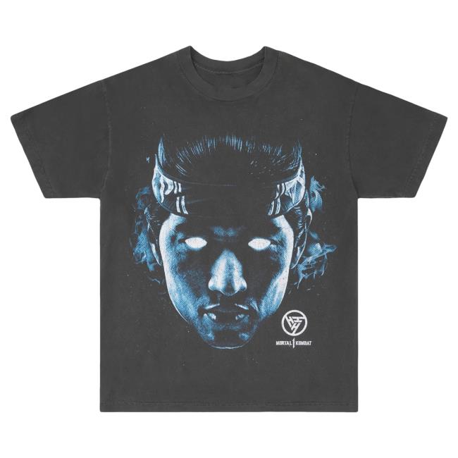 Official Hypland Clothing Merch Store Hypland Mk Liu Kang Popover Shirt (Vintage Black)