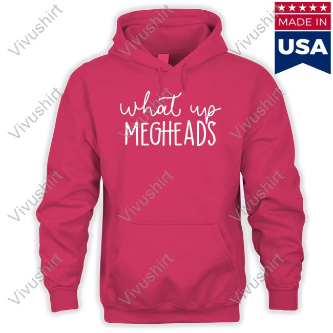 Super Mega Merch What's Up Megheads Long Sleeve T-Shirt