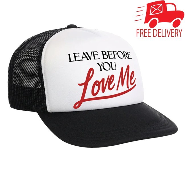 Marshmello Shop Merch Leave Before You Love Me Twill Cap