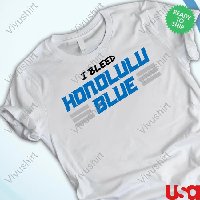 Barstool Sports I Bleed Honolulu Blue Hoodie