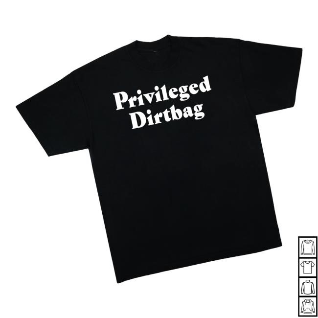 Privilege Dirtbag Merch Privileged Dirtbag Logo Sweaters