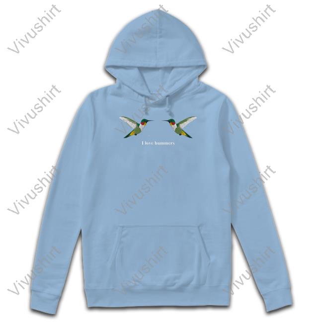 Moe Sews Embroidery I Love Hummers Shirts