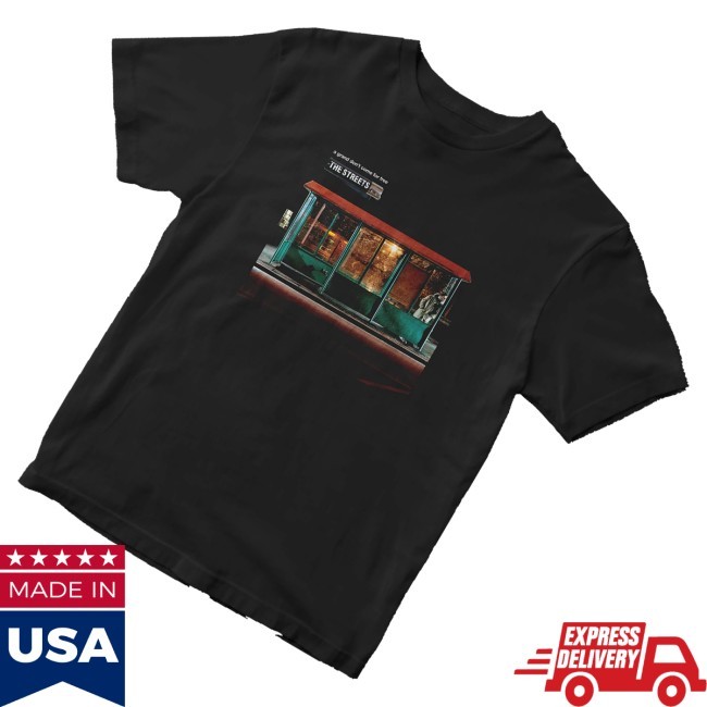 Official The Streets Merch A Grand Don't Come For Free Black T-Shirt