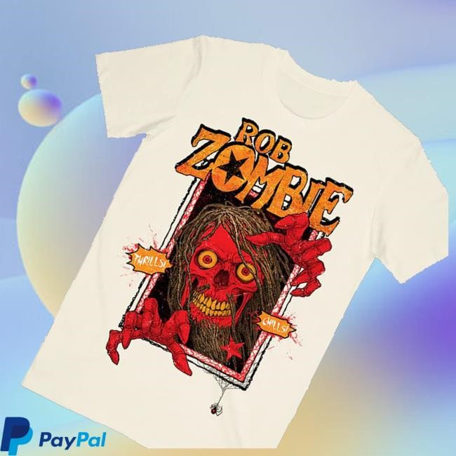 Rob Zombie Merch Shop Store Thrills N Chills New Shirt